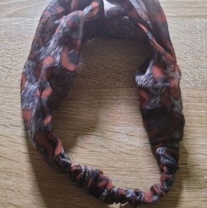 Leopard print headband